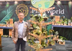 Richard Venema with Plant World. The ‘adorables’ is a brand for a wide assortment of ‘little plants’